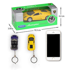 Tiny Scale Model Sports car Alloy Car Model Key Ring