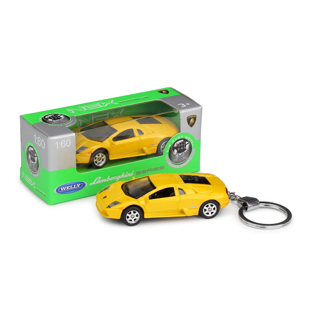 Tiny Scale Model Sports car Alloy Car Model Key Ring