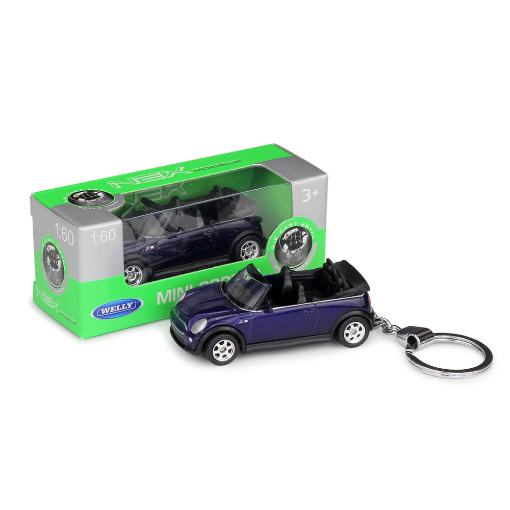 Tiny Scale Model Sports car Alloy Car Model Key Ring