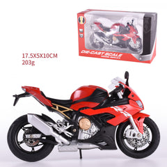 Motorcycle Die-Cast Metal Scale Model 1:12