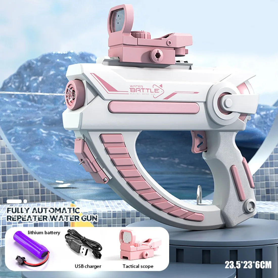 Electronic Toy High Pressure Automatic Water Gun