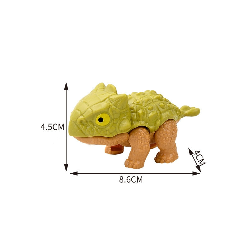 Finger Dinosaur Tricky Tyrannosaurus Model Biting Hand Fidget Jurassic Dino Toy for Children Animal Movable Joints T-Rex Gifts