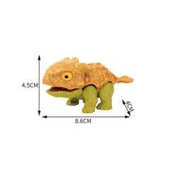 Finger Dinosaur Tricky Tyrannosaurus Model Biting Hand Fidget Jurassic Dino Toy for Children Animal Movable Joints T-Rex Gifts