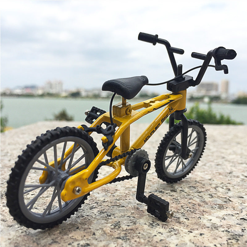 Toy Finger Road Bike Finger Ferry Mini Alloy Bicycle